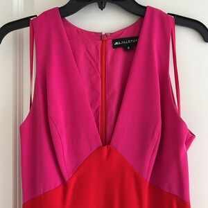 Jill Stuart Red & Pink Dress